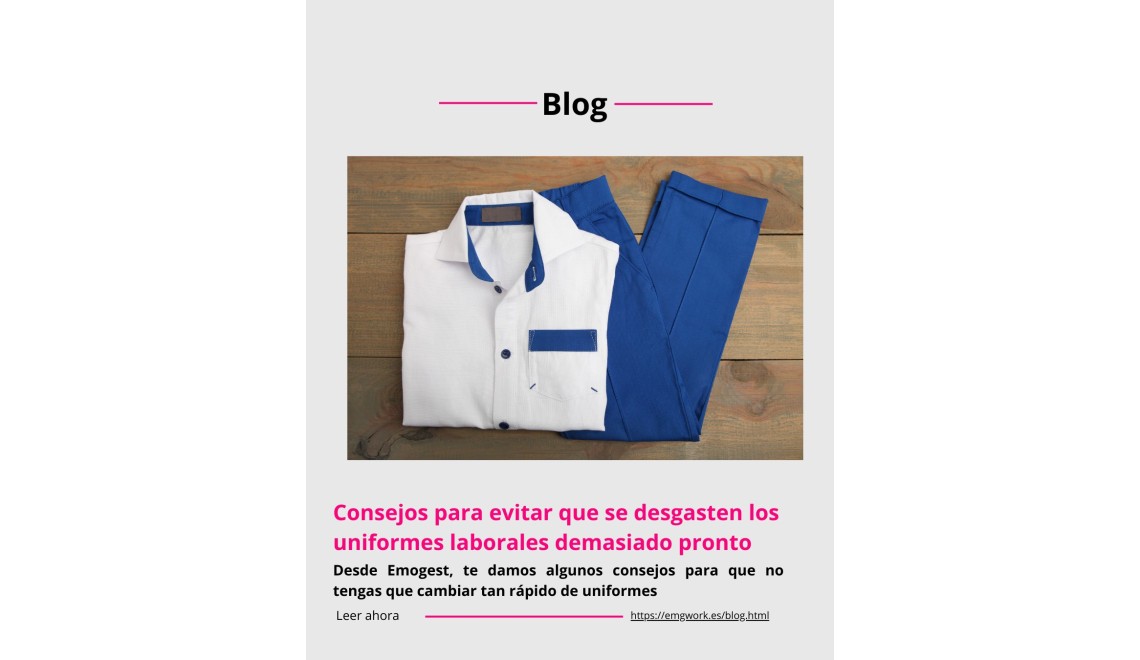 Consejos para poder evitar un desgaste temprano de los uniformes laborales